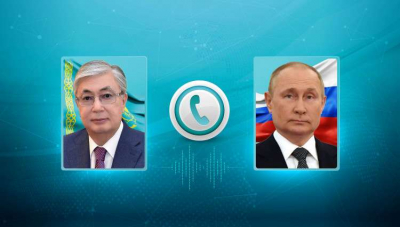Токаев и Путин обсудили паводки в приграничных регионах