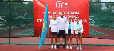 Сборная РК с первого места вышла в 1/4 квалификации World Junior Tennis Competition 14 &amp; under