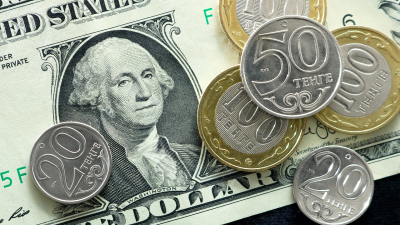Тенге снова рекордно ослаб до 538,8 после небольшого роста