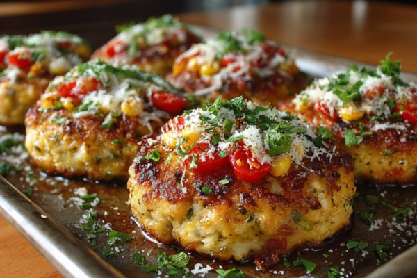 Куриные корзинки с овощами: сытное горячее из упаковки фарша и баночки кукурузы