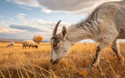 Бабушка потеряла своих коз и овец на выпасе