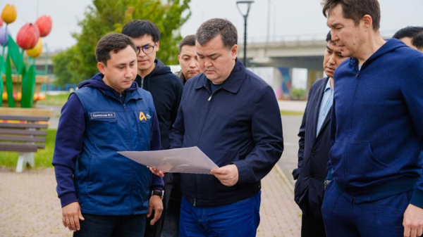 О благоустройстве привокзальной части столицы рассказал Женис Касымбек