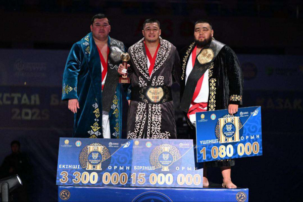 Марат Байкамуров стал чемпионом "Қазақстан Барысы &ndash; 2025"