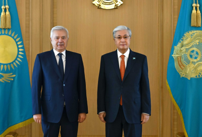 Глава государства принял акционера компании &laquo;Лукойл&raquo; Вагита Алекперова