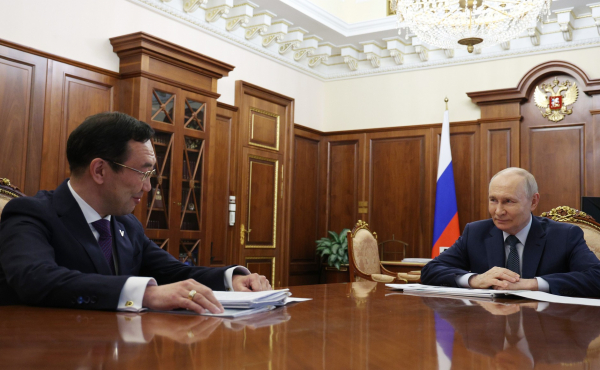 Николаев &ndash; Путину: &laquo;Набиуллина обещает, что ставка все-таки будет снижаться достаточно уверенно&raquo;