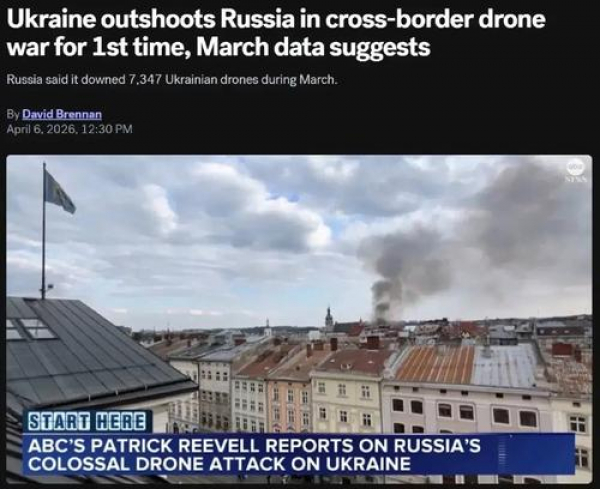 Мартовская статистика: Украина запустила больше беспилотников, чем Россия