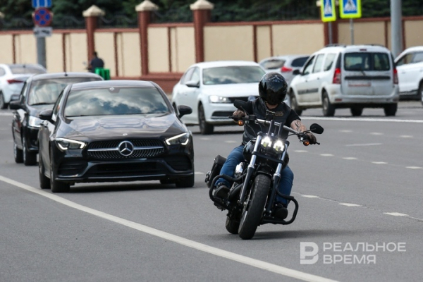 В 2025 году в Татарстане увеличилось количество ДТП с мотоциклами