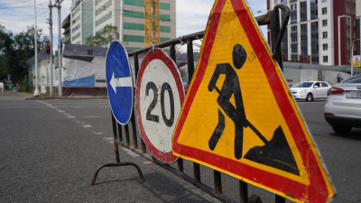 Движение еще по одной улице в Алматы перекроют до середины сентября