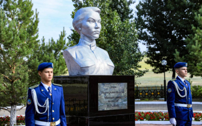 В родном селе Алии Молдагуловой почтили ее память
