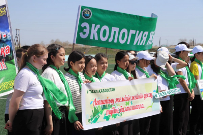 В области Абай стартовала неделя «Жасыл аймақ»