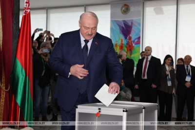 За Александра Лукашенко на выборах в Беларуси проголосовали 86,82% избирателей