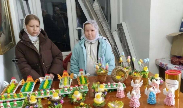 Средства от благотворительной пасхальной выставки в Новошешминске направят бойцам СВО