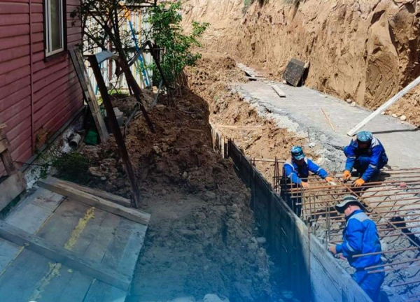 Оползень сошел в Алматинской области