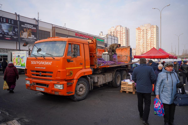 На весенние сельхозярмарки в Татарстане за 2 недели завезли продуктов на 190 млн